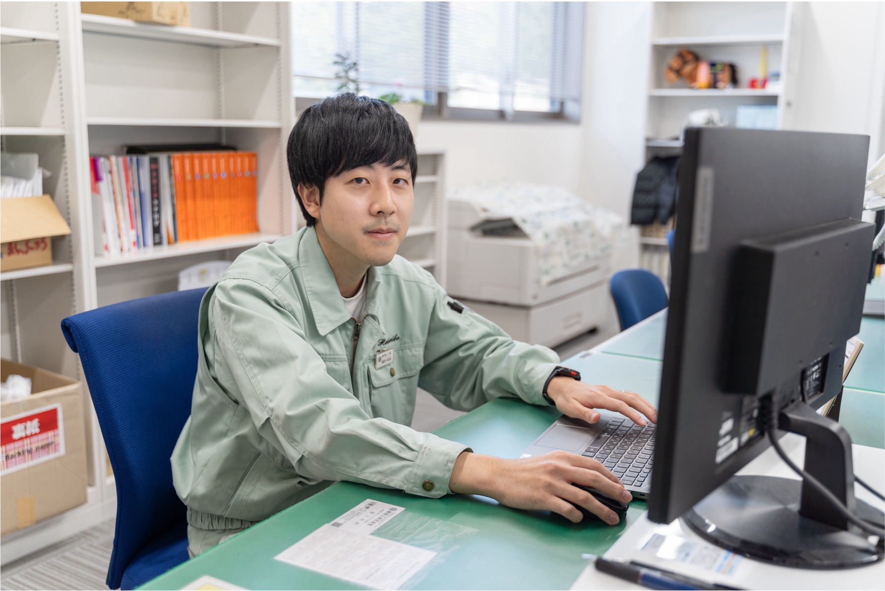 先輩社員の声②