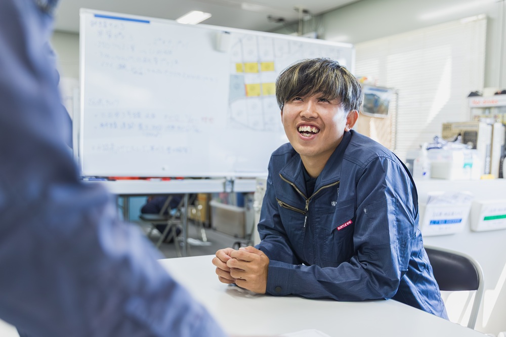 先輩社員の声②