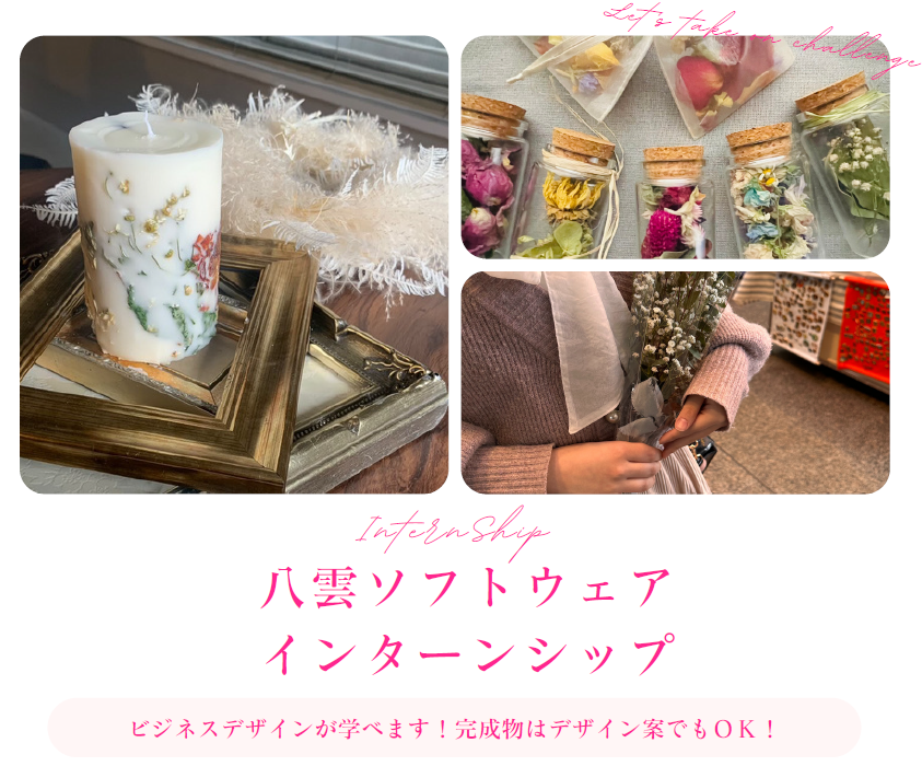 ビジネスデザインを学べる！5daysインターンシップ【八雲ソフトウェア】