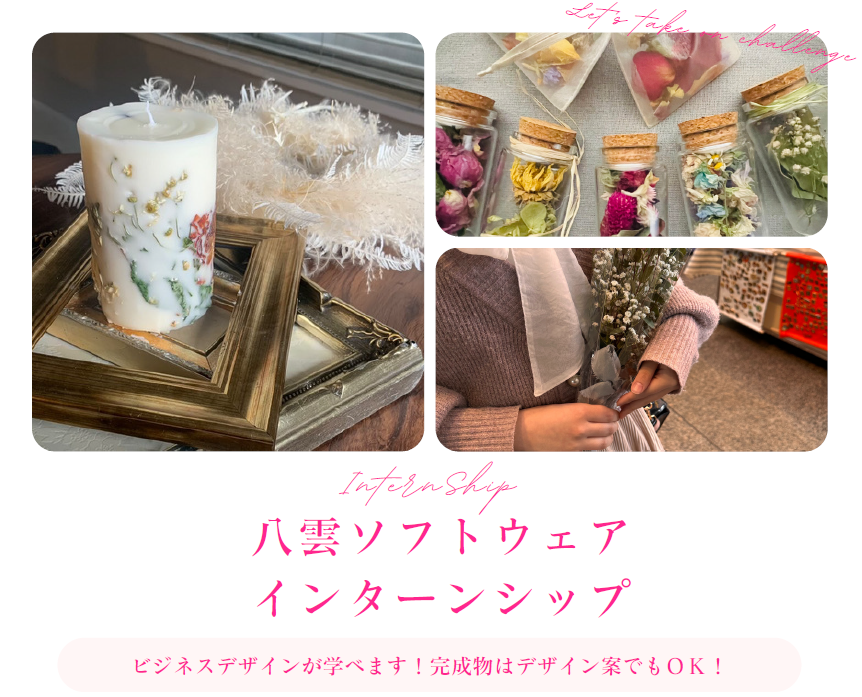 ビジネスデザインを学べる！5daysインターンシップ【八雲ソフトウェア】