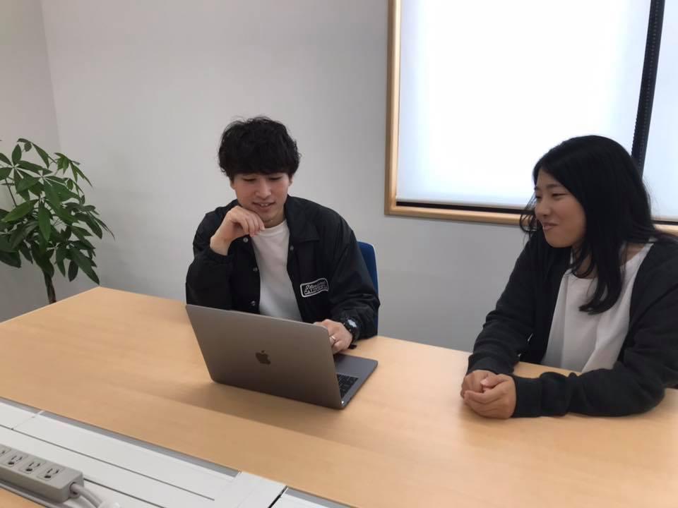 社内の様子です。
