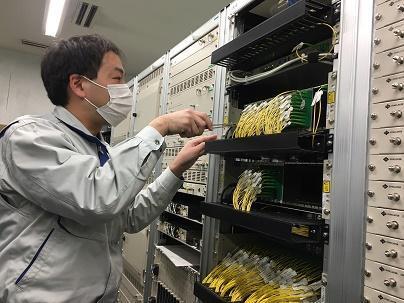 技術課:保守・管理など、会社を支える縁の下の力持ち