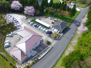 会社を空からドローンで撮影しました