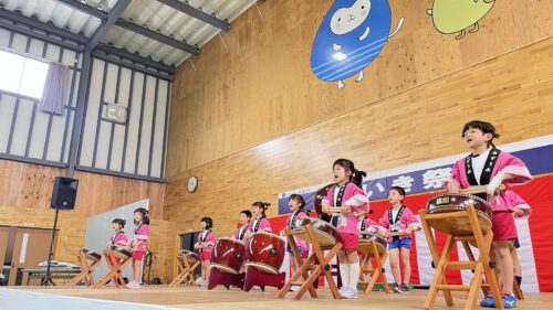 みずうみ体育館でのいきいき祭り