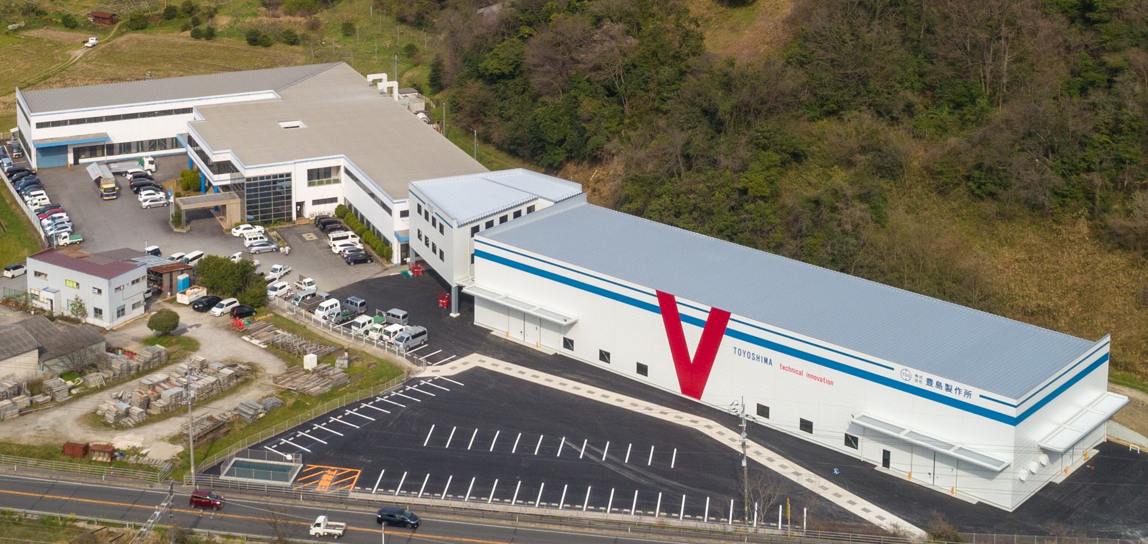 本社工場_航空写真