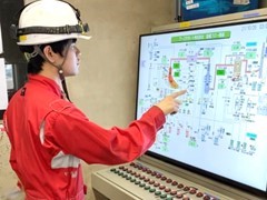 焼却炉の運転管理を行っています!