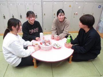 休憩中の様子