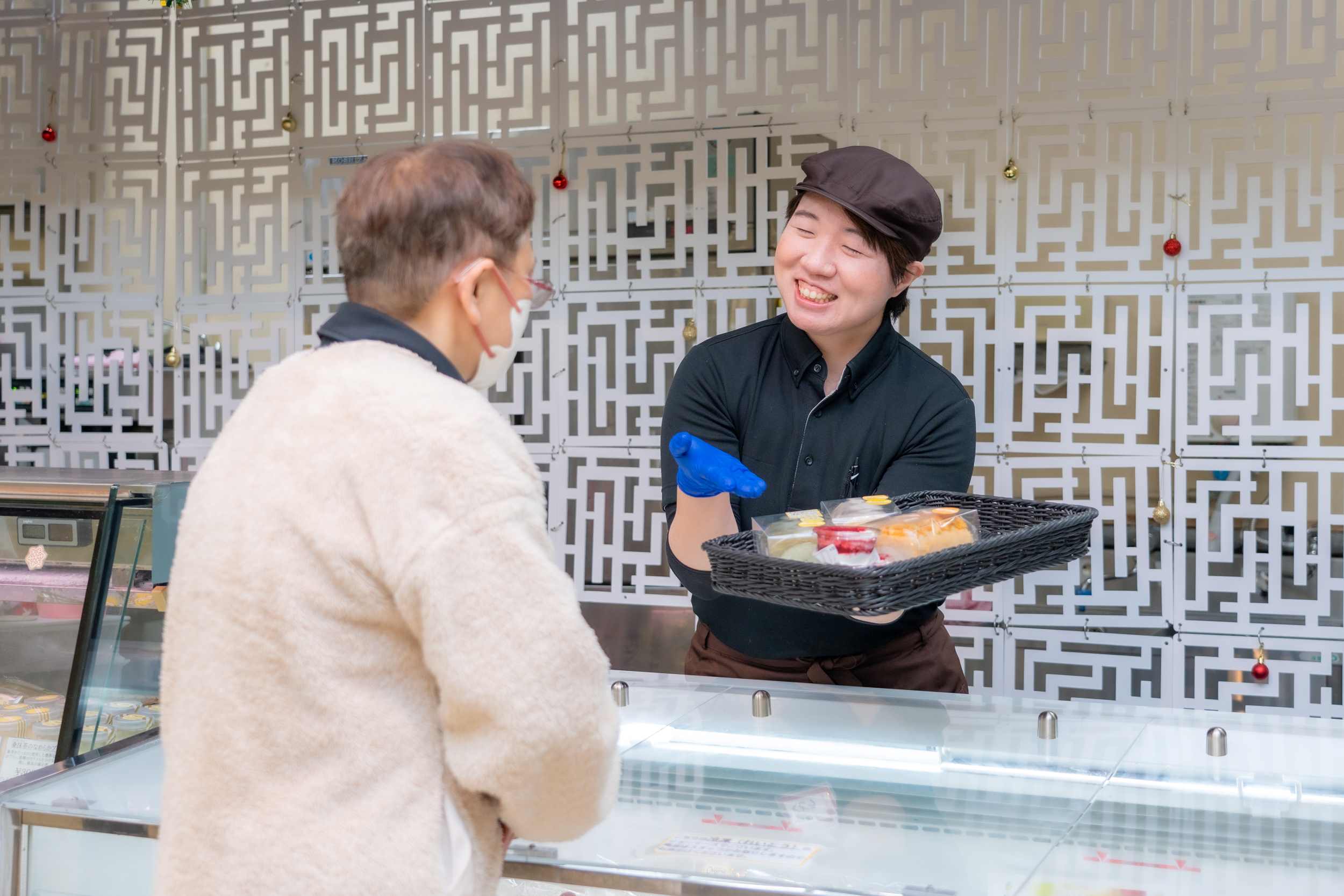 地元の素材を使ったなぎの木カフェ