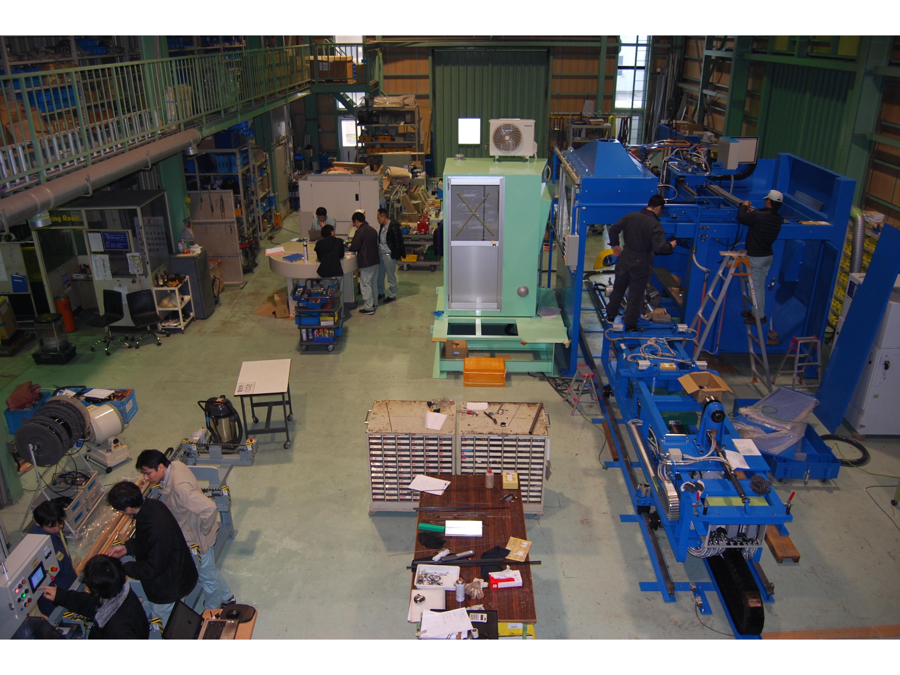 本社第2工場の製造現場