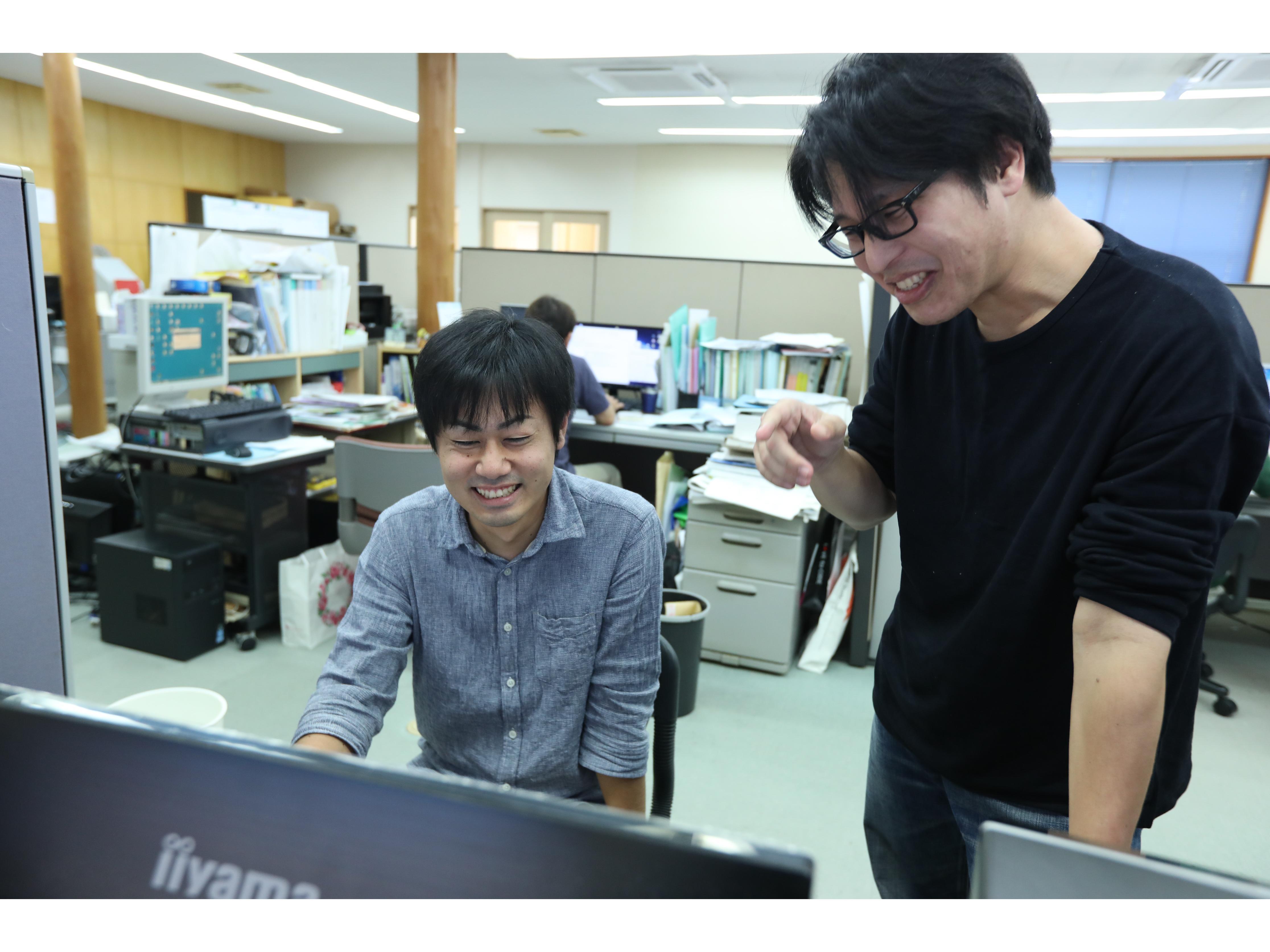 風通しの良い職場です!