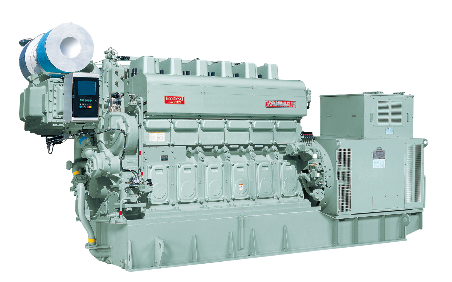 ヤンマーの舶用エンジン（6EY26）