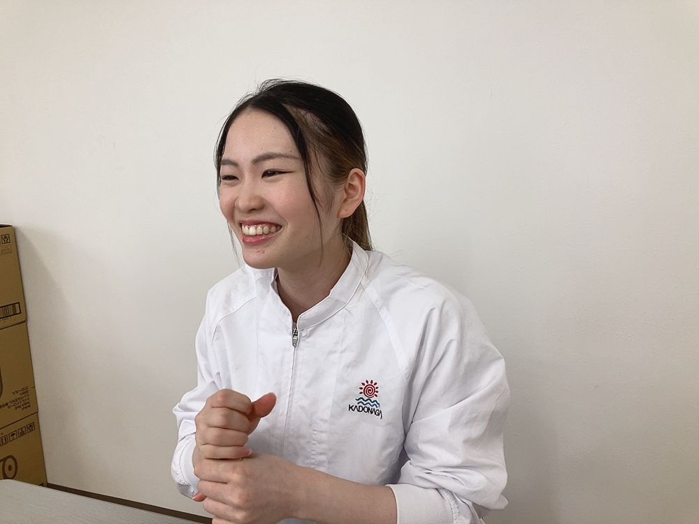 この会社で成長できることが楽しみです