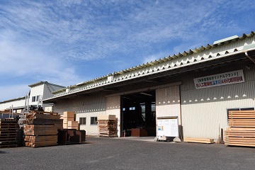 製材工場の外観です！