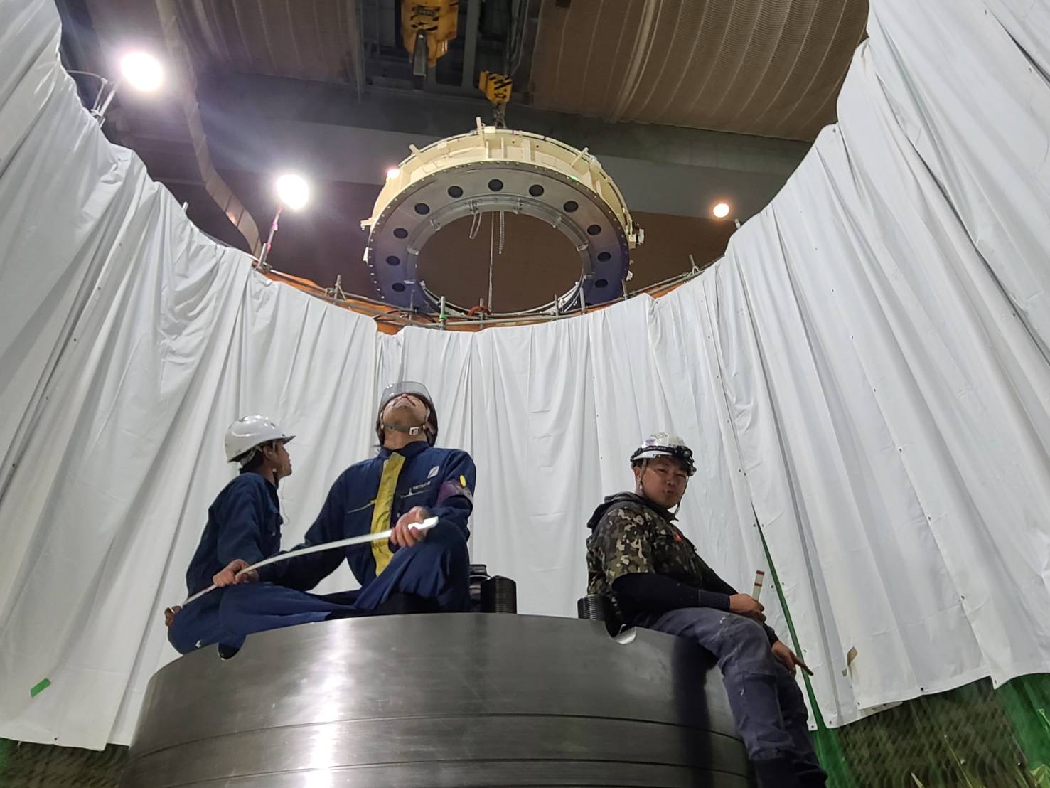 工事現場の様子