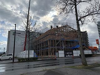3階建木造店舗建築