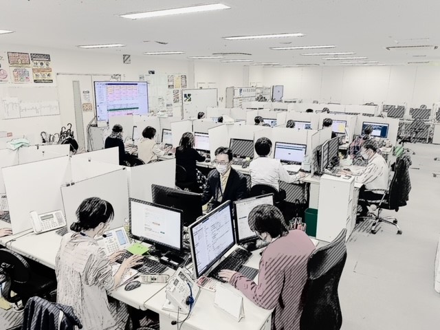 稼働部屋4部屋・リフレッシュルーム・研修室あり
