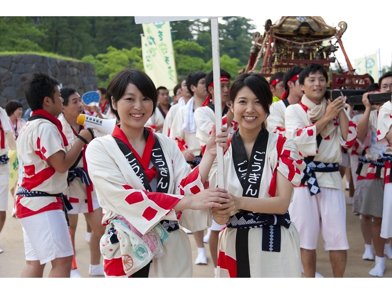 地域行事にも参加しています