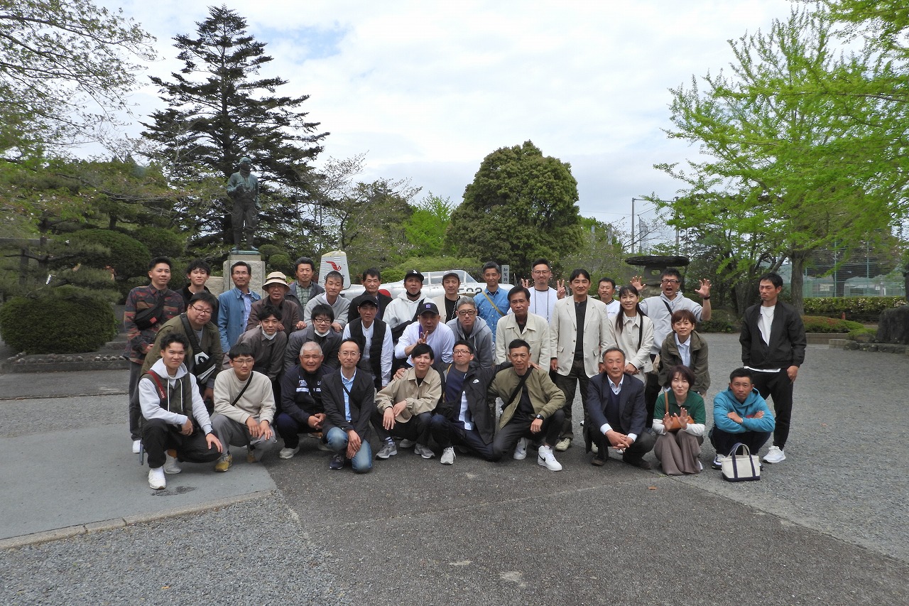 研修旅行にも行きます!(2024年鹿児島にて)