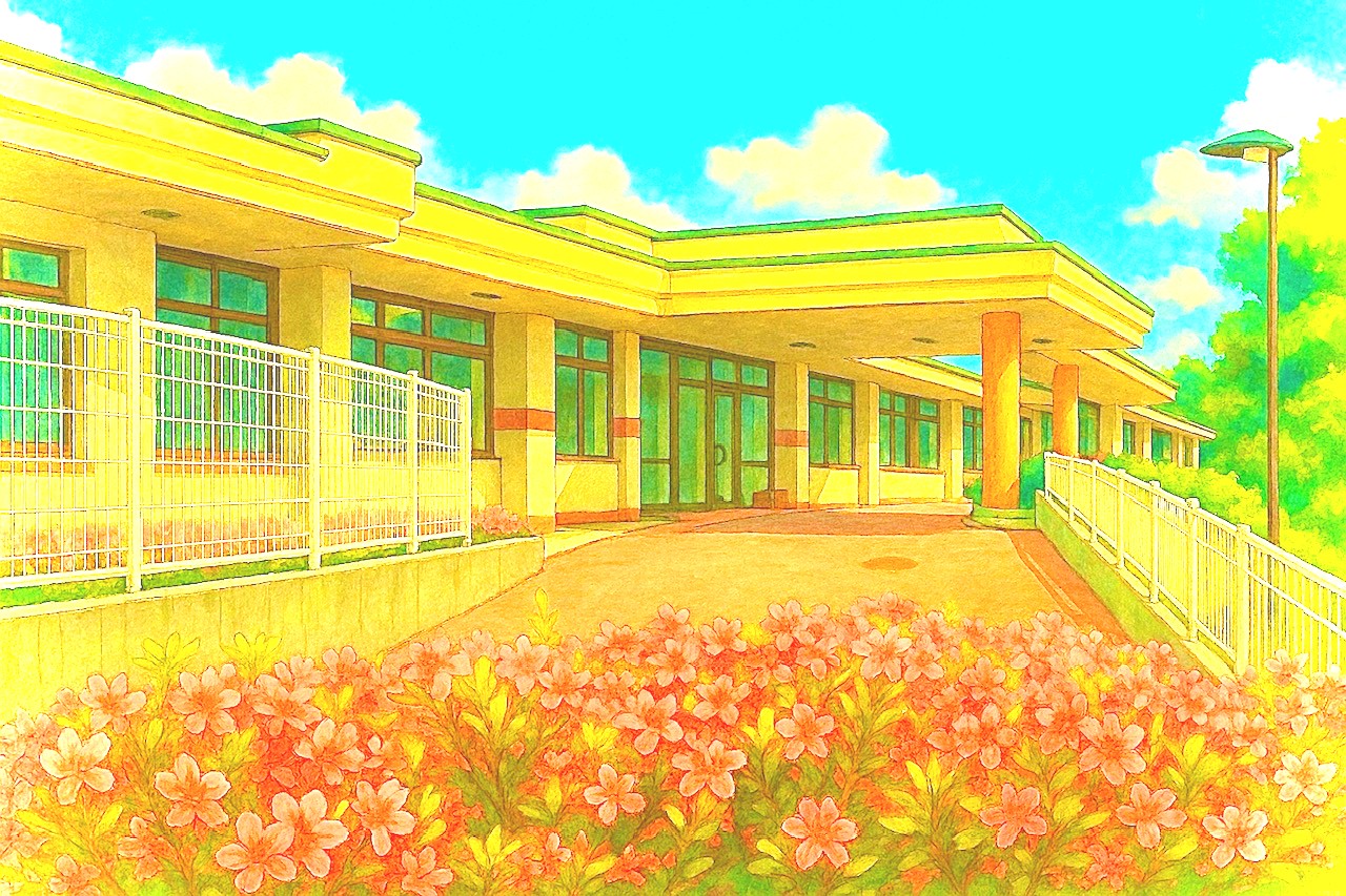 自然豊かな静かな町はまるでジブリの世界。