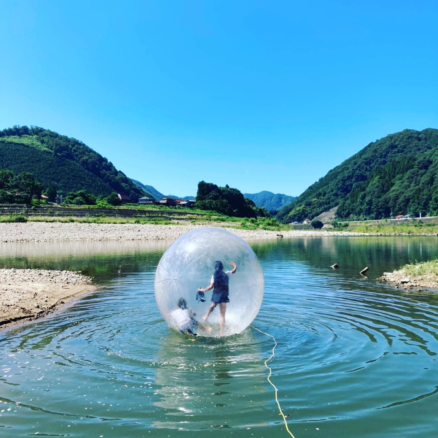 アクアボールの様子