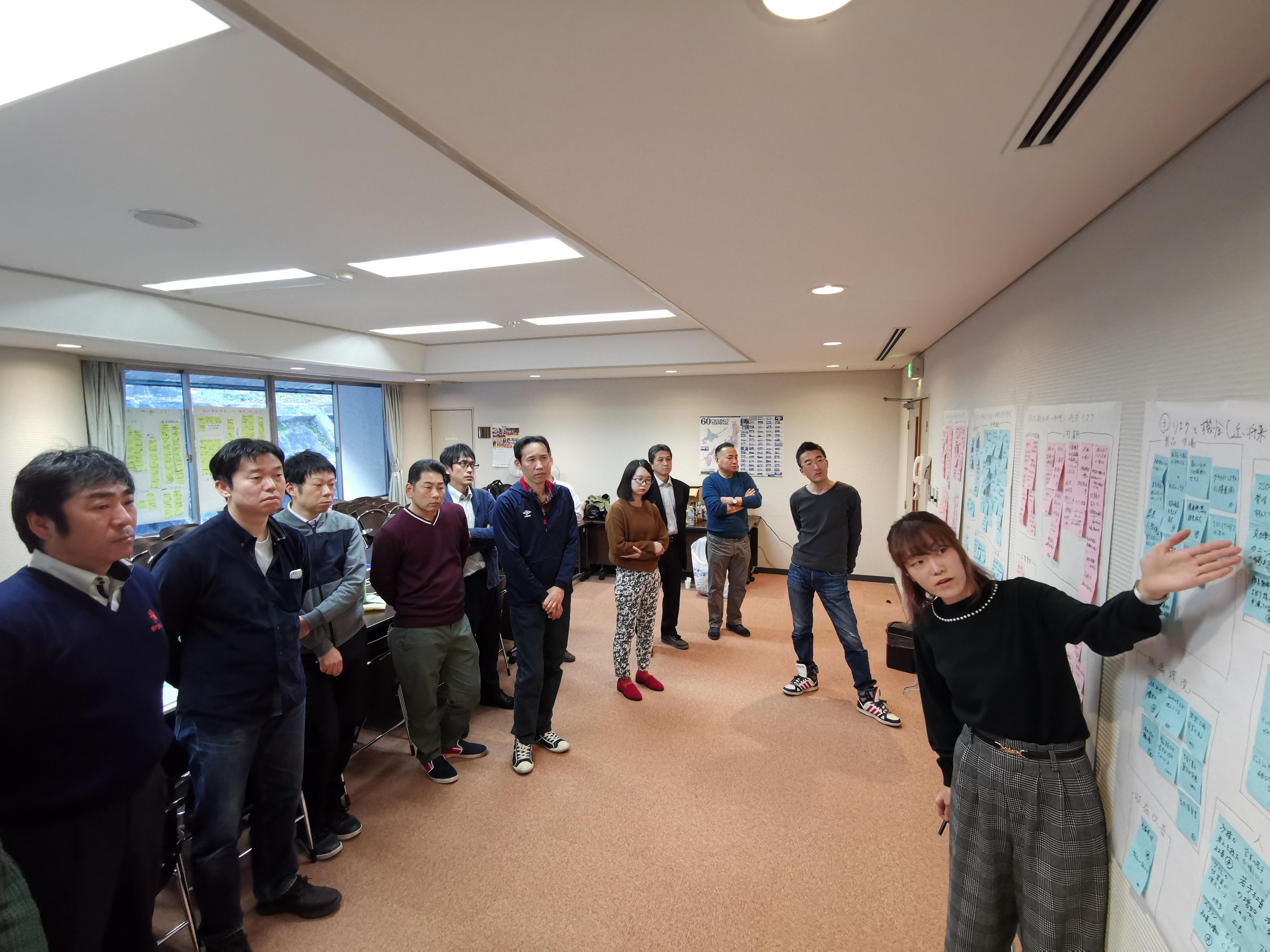 皆でアイディア出し