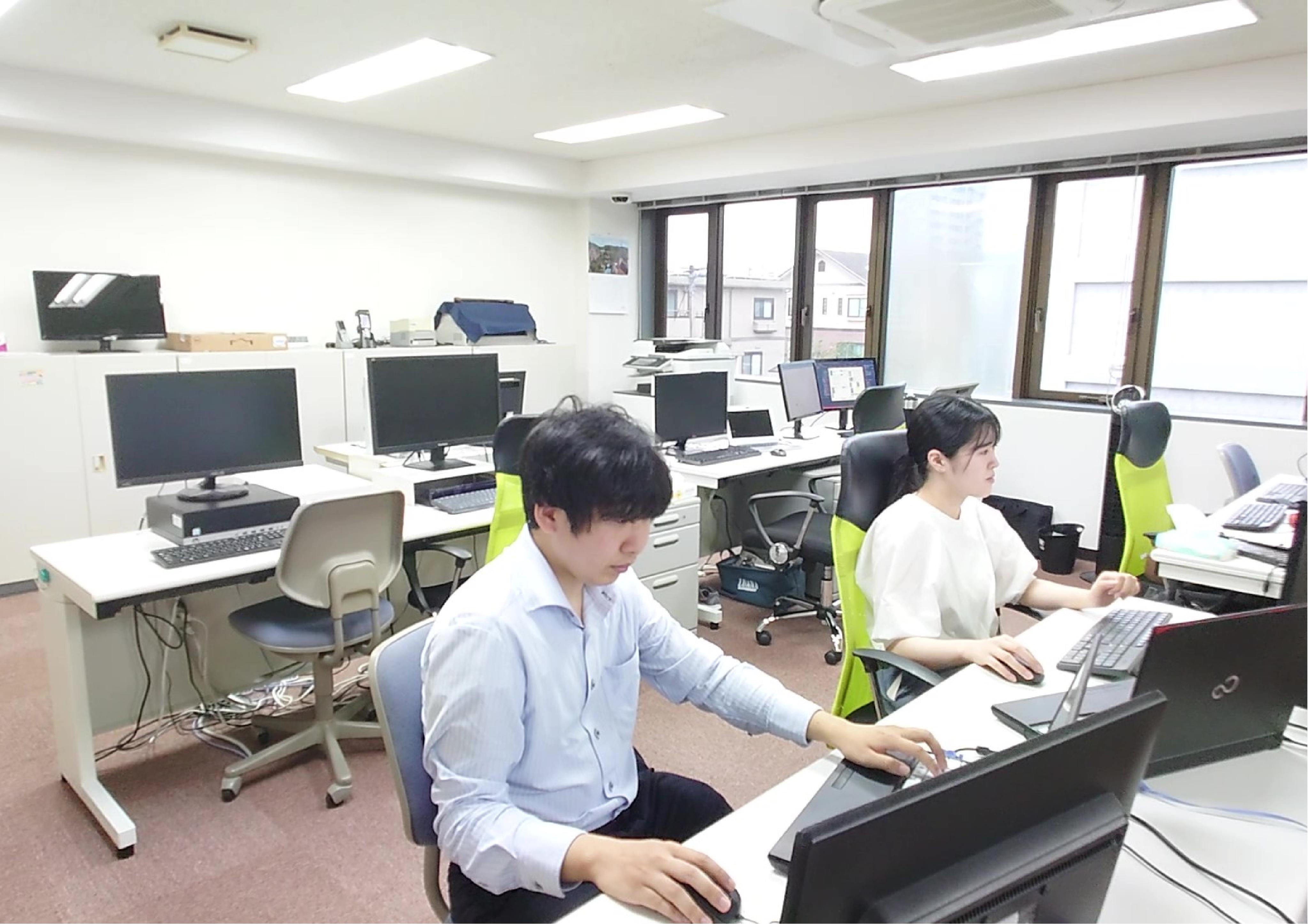 開発室の様子