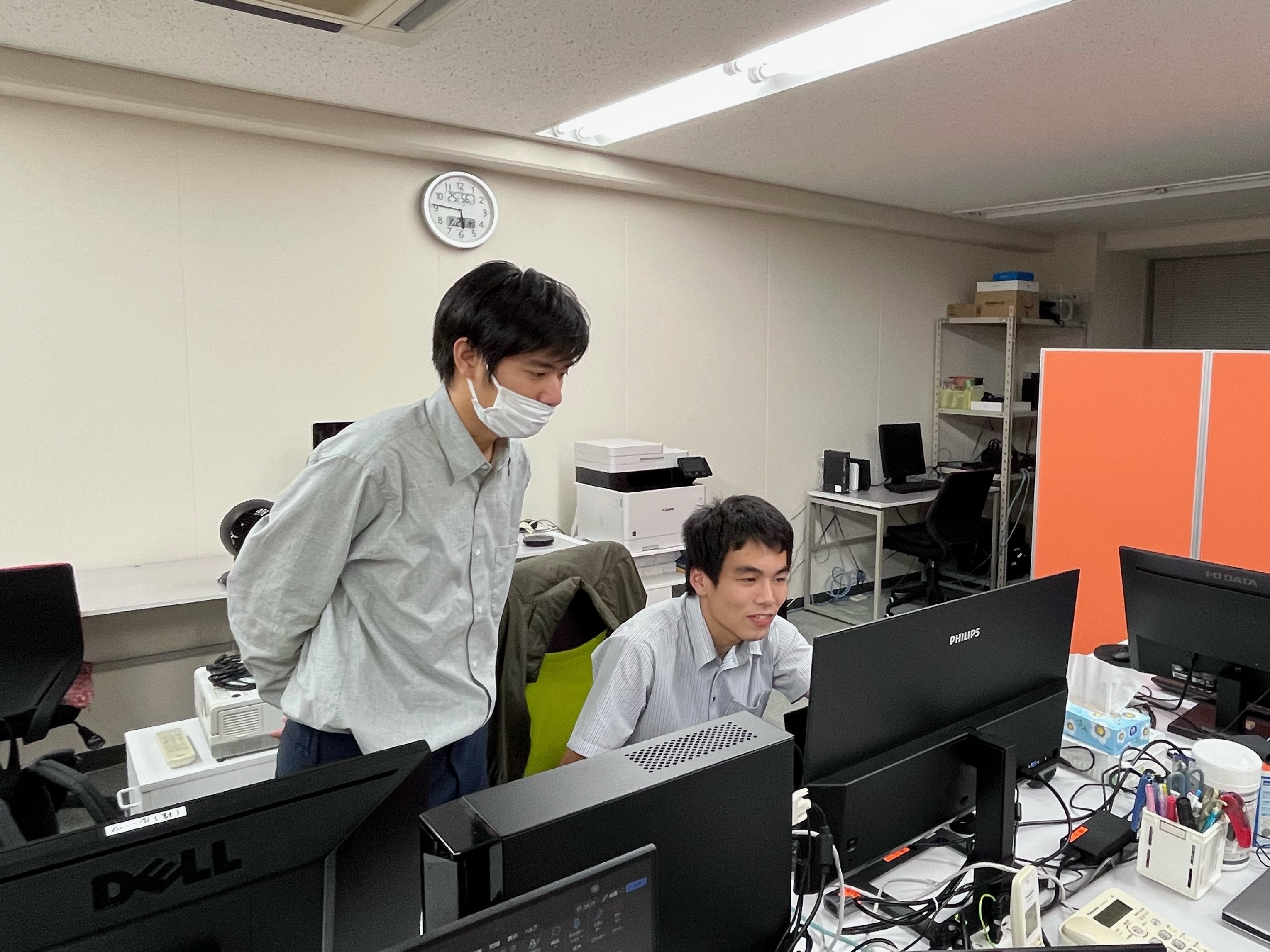 先輩の写真