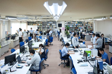 社内の様子
