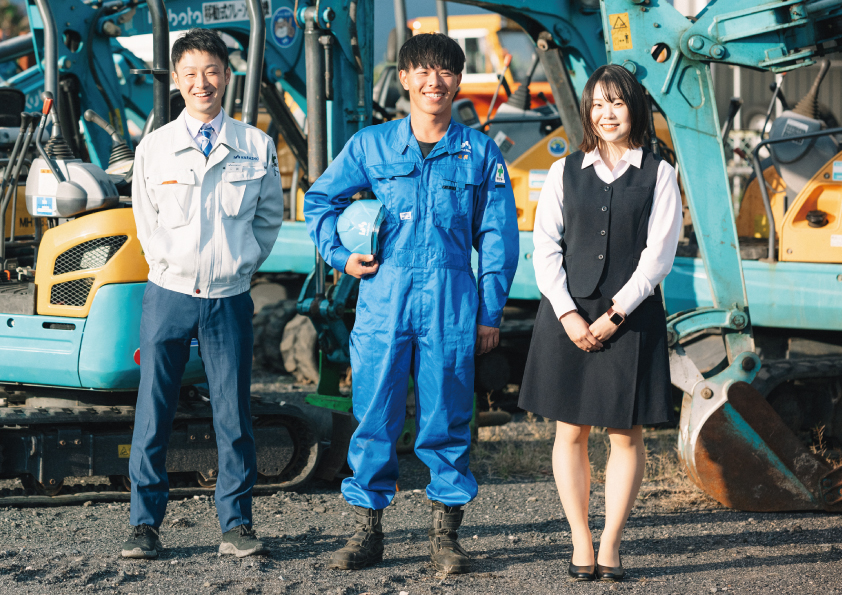 若い社員活躍中!!