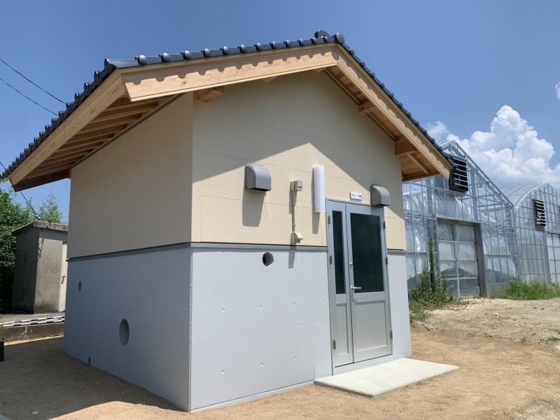 施工実績(ポンプ庫設置工事)