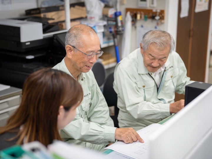 未経験方でも成長できる研修制度を整備！