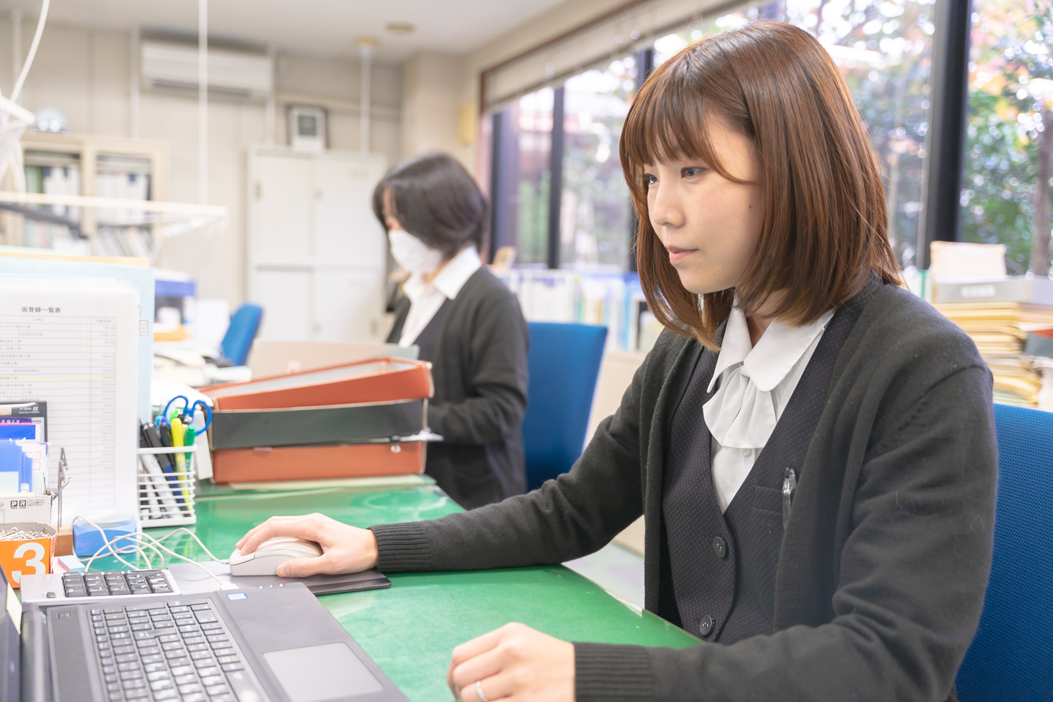 会社のコーヒーやお茶を飲みながら仕事出来ます！