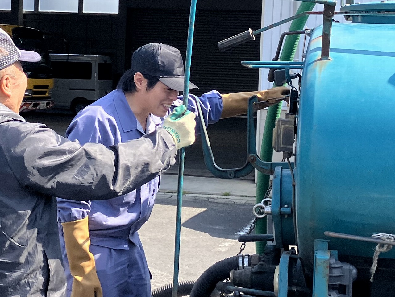作業の様子