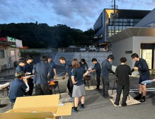 社員交流社内BBQ