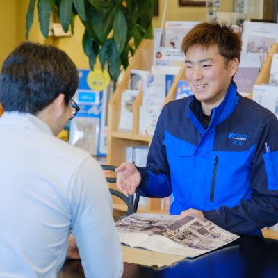 既存顧客の窓口として営業業務を行います