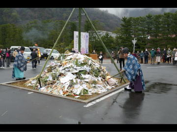 地域の方と協力して伝統文化を守っていきます