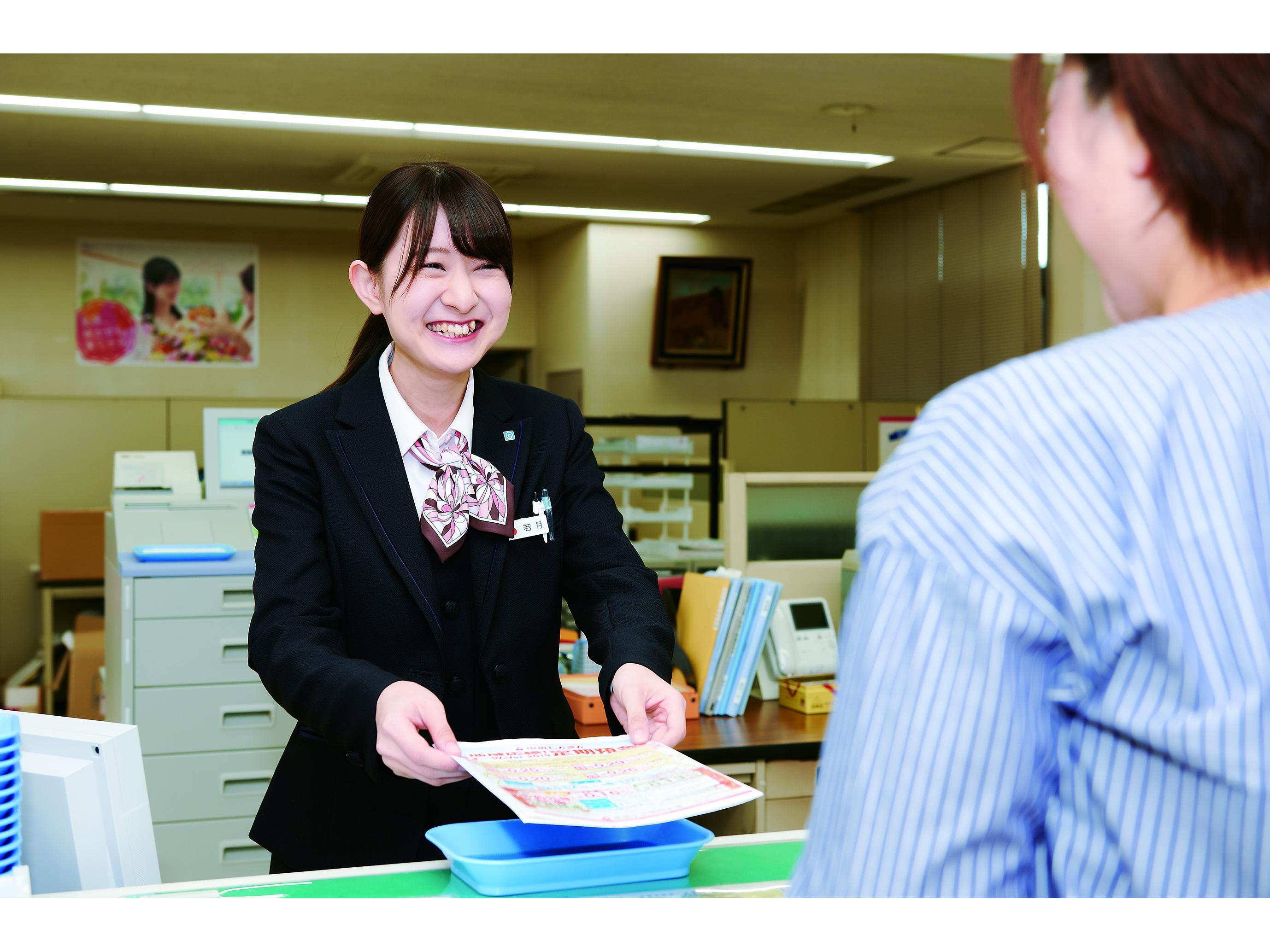 お客様からの「ありがとう」で元気が出ます!